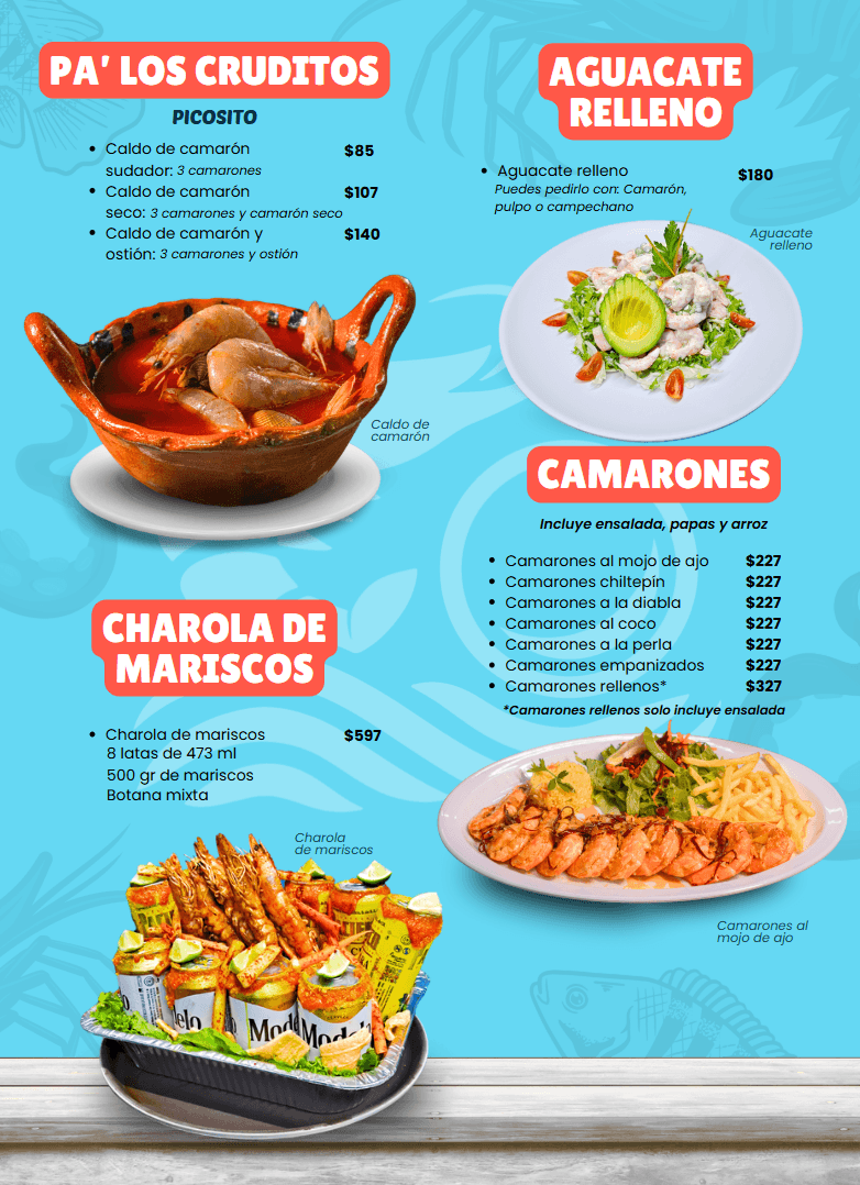 Imagen del menú